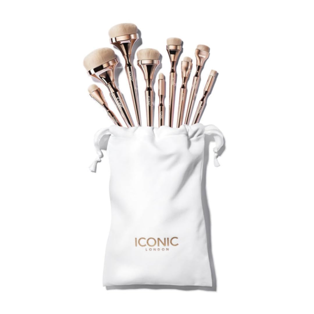 Iconic London Luxury Brush Set | Professional Beauty Essentials
