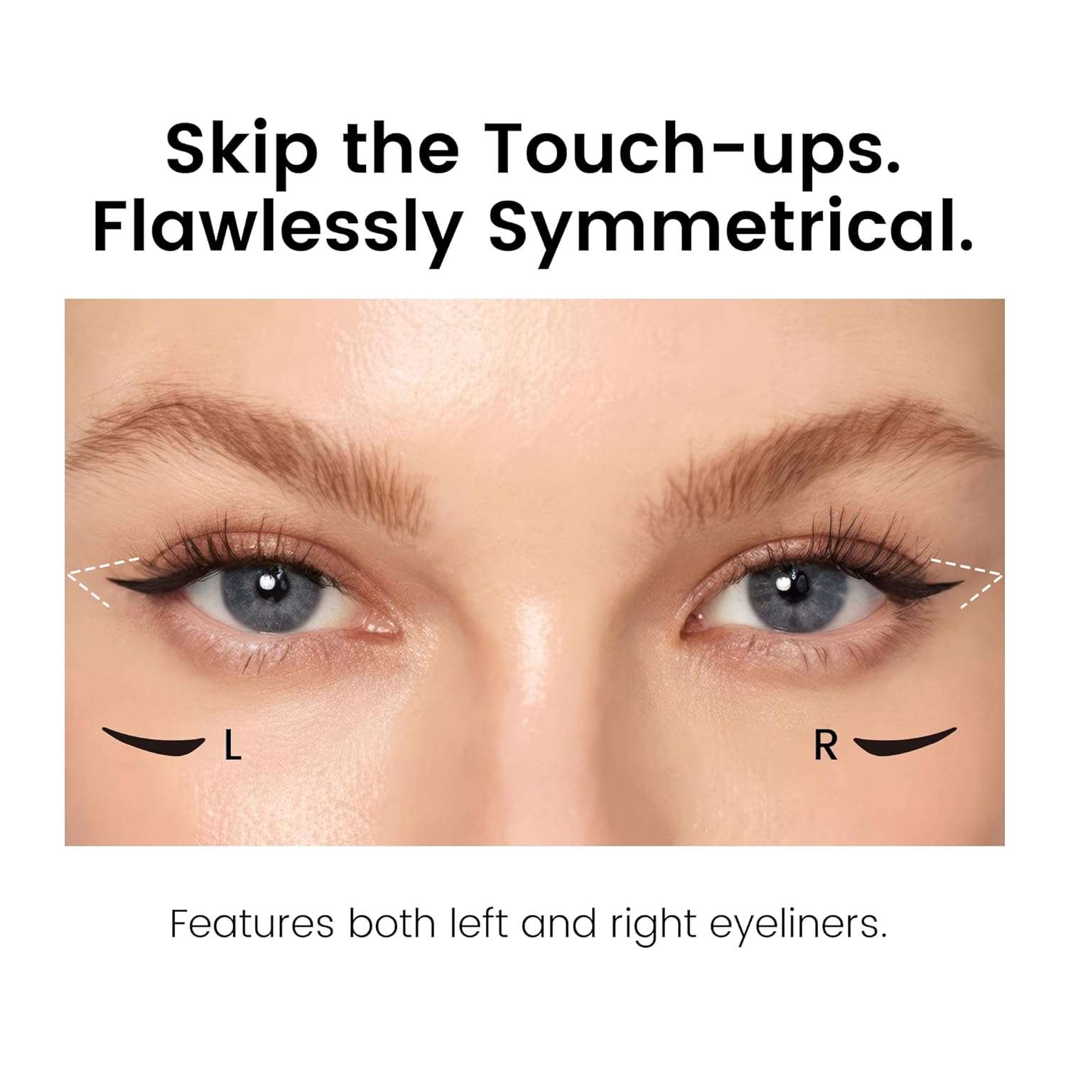 The Professional Choice: Unicos V-Flash Eyeliner Stamp – Achieve Perfect Symmetrical Wings in Seconds - Image 3