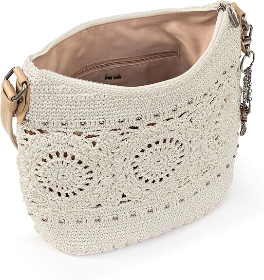 The Sak Sequoia Hobo Bag - Hand Crochet Large Women's Purse for Everyday & Travel - Durable Handbag & Tote With Zipper Pocket - Image 2