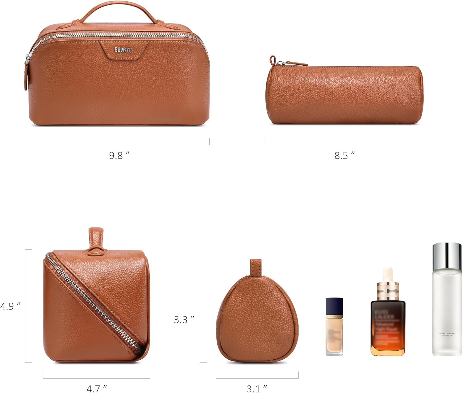 The BOYATU Premium Leather Travel Organizer: Elegance Meets Durability - Image 4